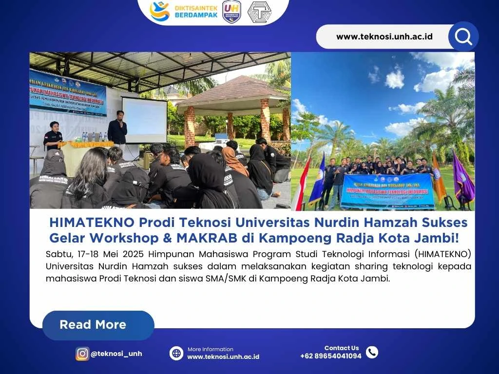 Malam Keakraban dan Workshop Teknologi di Kampoeng Radja: Eksplorasi AI dan Inovasi Mahasiswa UNH