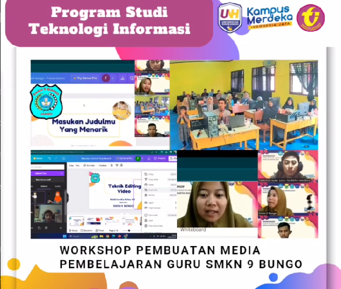 Pelatihan dan Workshop Pembuatan Video Pembelajaran Bagi Guru SMKN 9 Bungo 