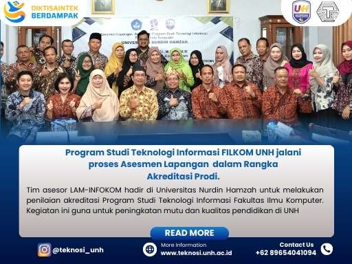 Assesment Lapangan Akreditasi Program Studi Teknologi Informasi UNH