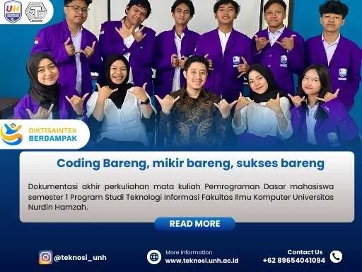 Ngoding Asik Bareng Mahasiswa: Serunya Perkuliahan Pemrograman Dasar!
